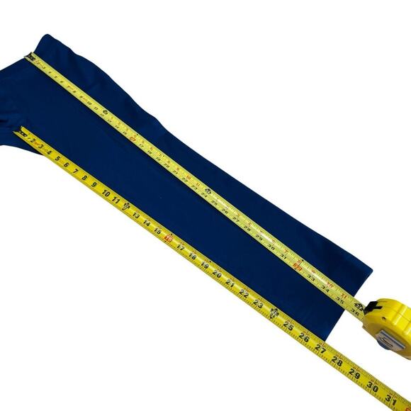 Akris Punto Pants 4 Stretch Straight Leg Trouser Career Classic Minimalist Blue - Picture 9 of 10